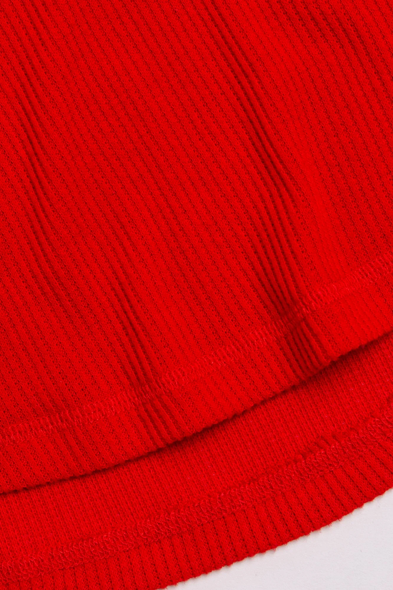 Textured Essentials Red Tank Top Lounge Set - Image 7