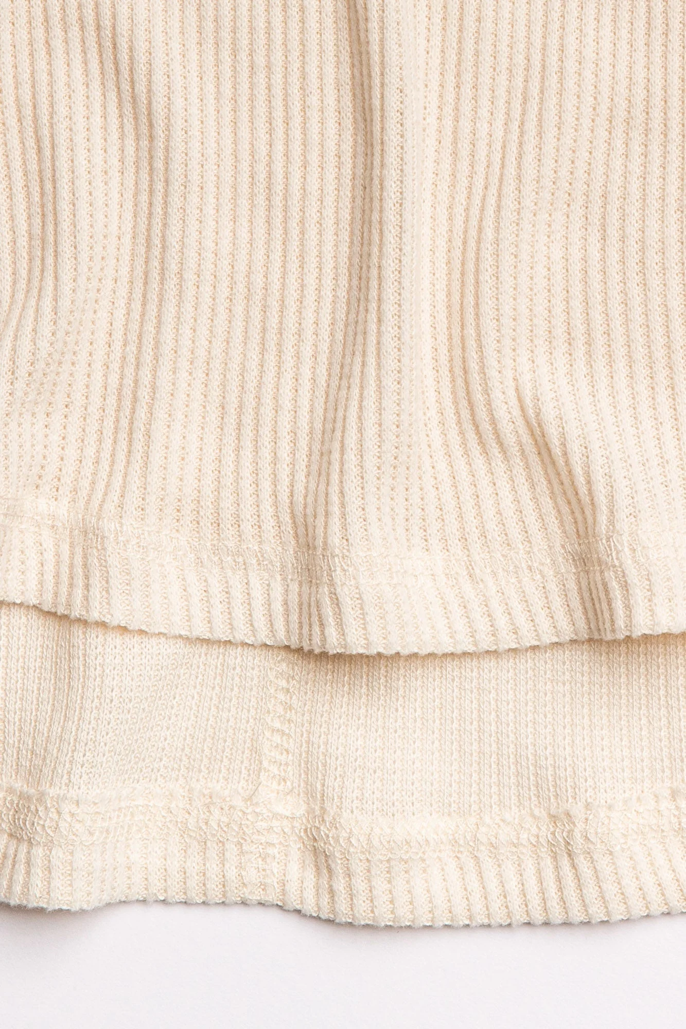 Textured Essentials Stone Henley Top Lounge Set - Image 8