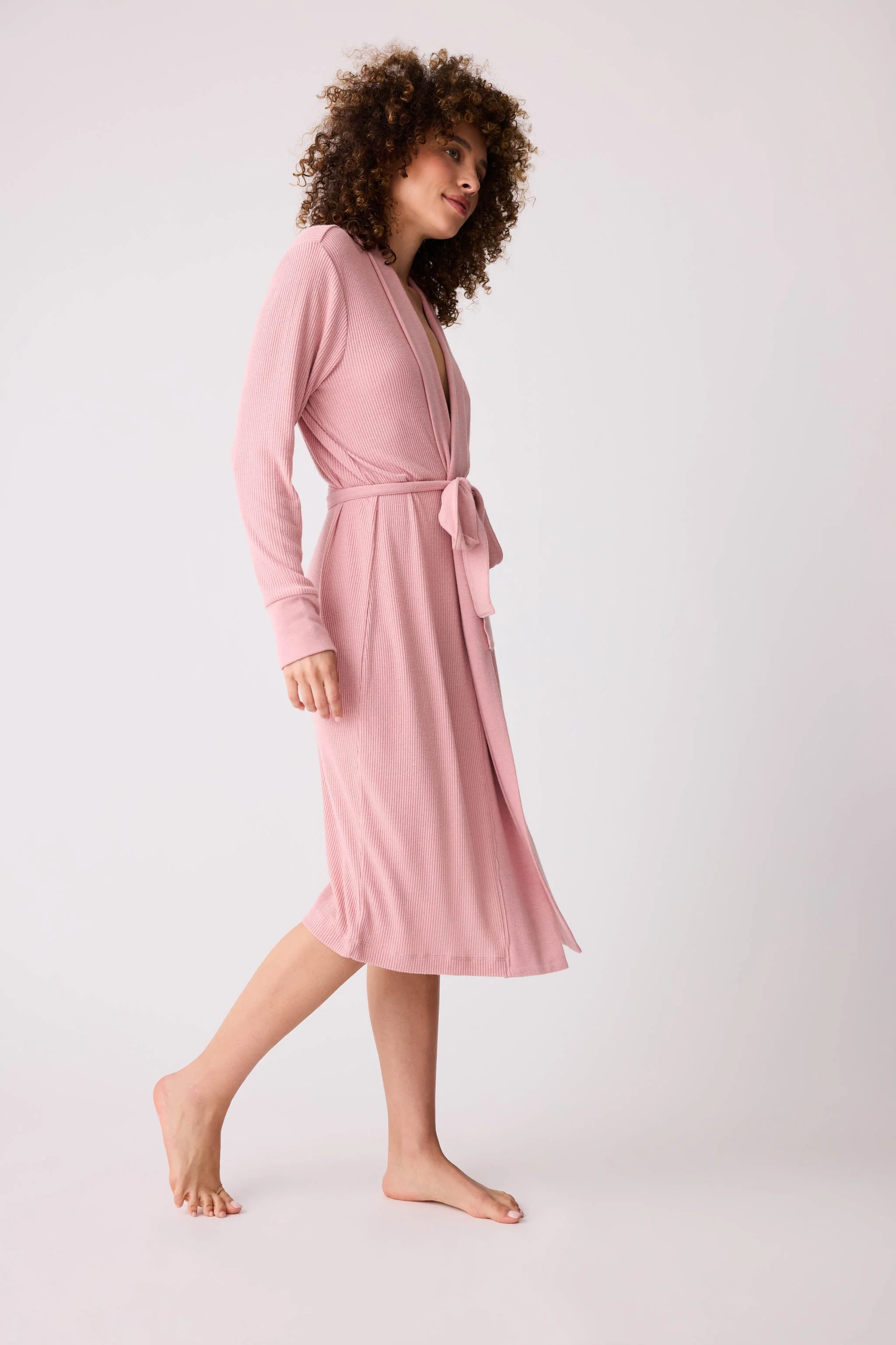 Textured Essentials Rosewood Robe - Image 5