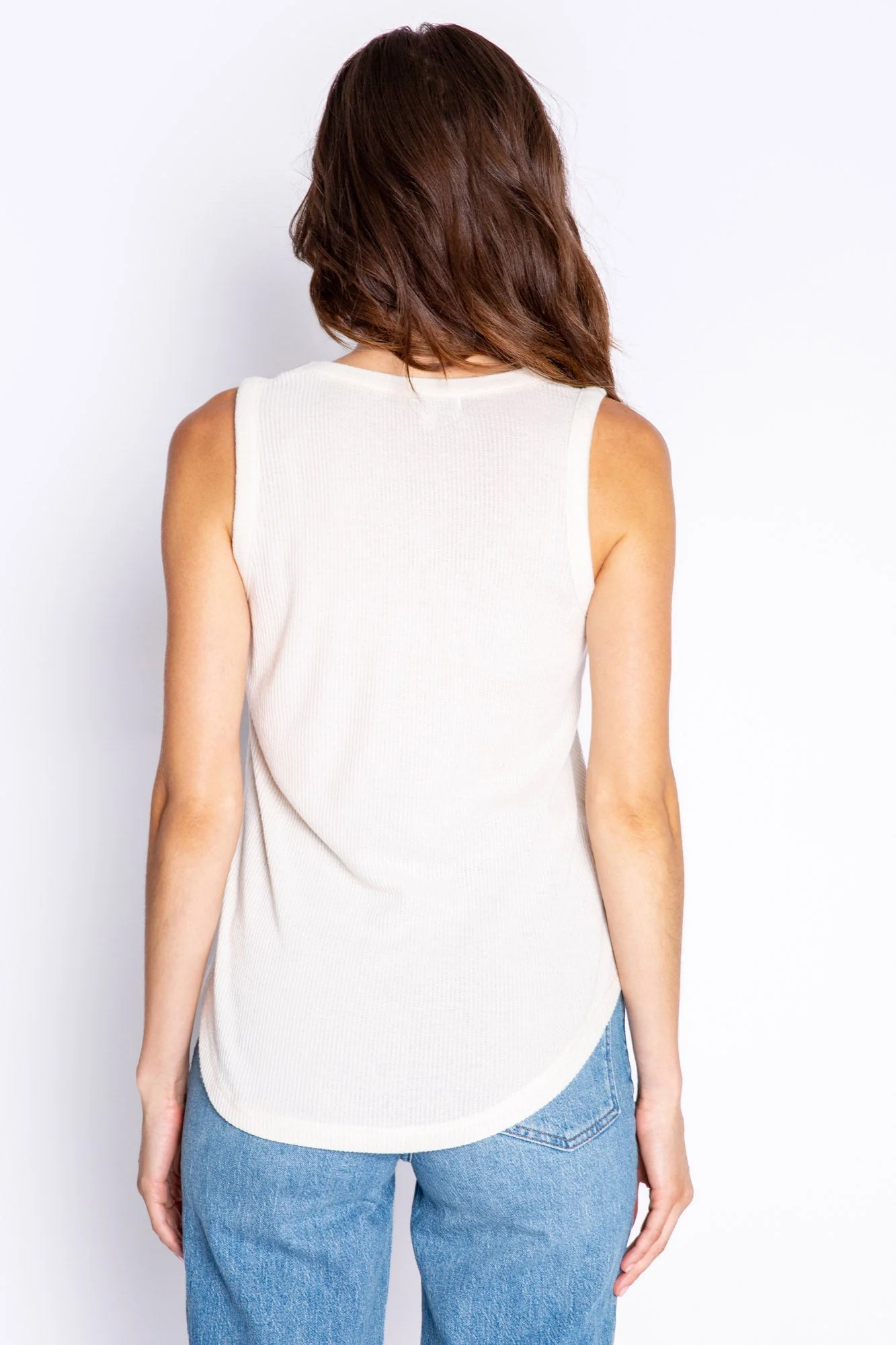 Textured Essentials Stone Tank Top - Image 5