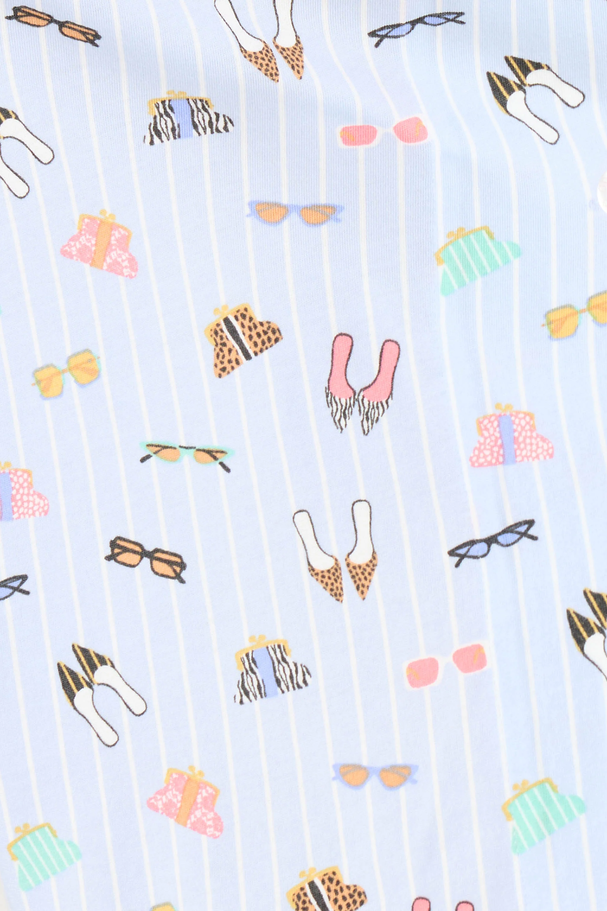 Whimsy Shoes Cropped PJ Set - Image 8